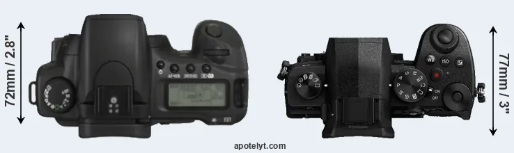 Compare 20D versus G95 top