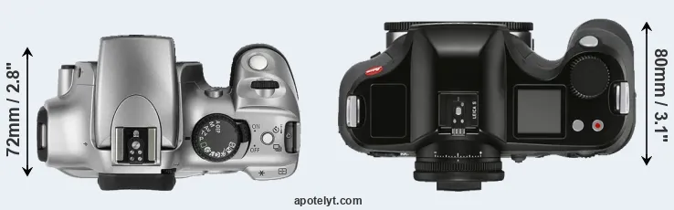 Compare 300D versus S3 top