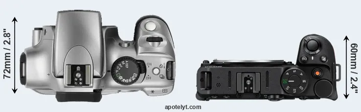 Compare 300D versus Z30 top