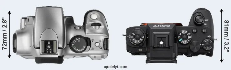 Compare 300D versus A1 top