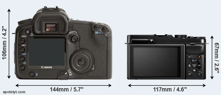 Comparison 30D or X-M1 rear