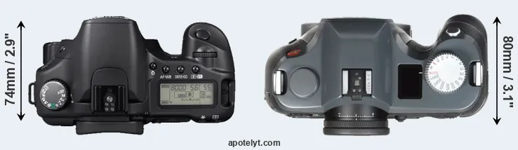 Compare 30D versus S-E Typ 006 top