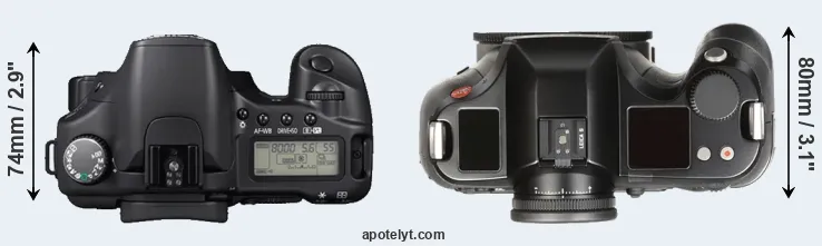 Compare 30D versus S Typ 007 top