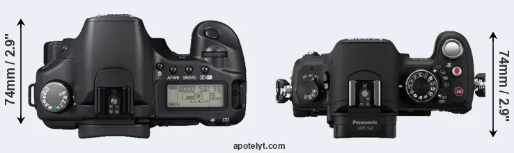 Compare 30D versus G2 top