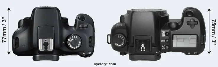 Compare 4000D versus D30 top