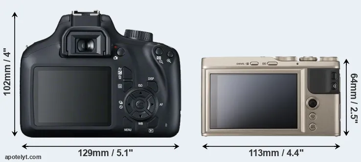 Comparison 4000D or XF10 rear