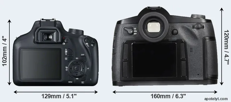 Comparison 4000D or S Typ 007 rear