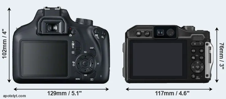 Comparison 4000D or FT7 rear