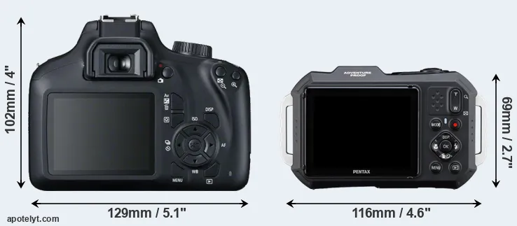 Comparison 4000D or WG-1000 rear