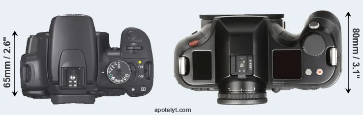 Compare 400D versus S Typ 007 top