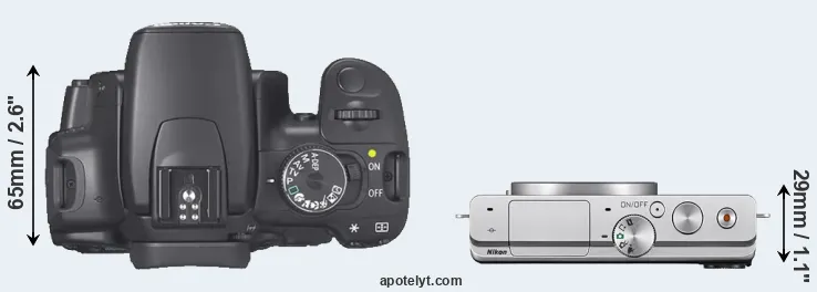 Compare 400D versus J4 top