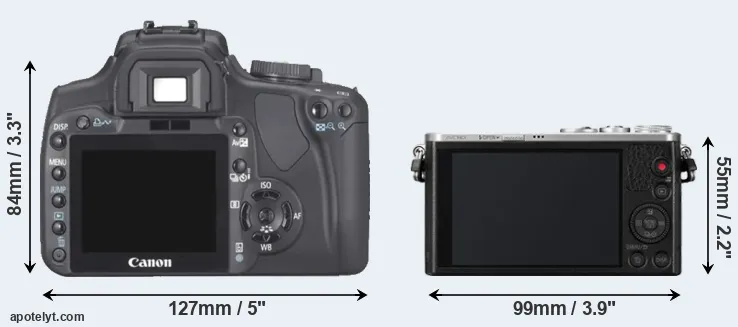 Comparison 400D or GM1 rear