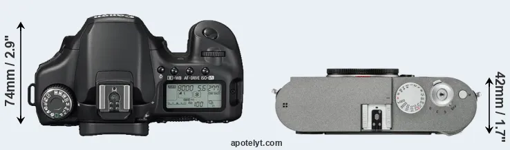 Compare 40D versus M-E Typ 240 top
