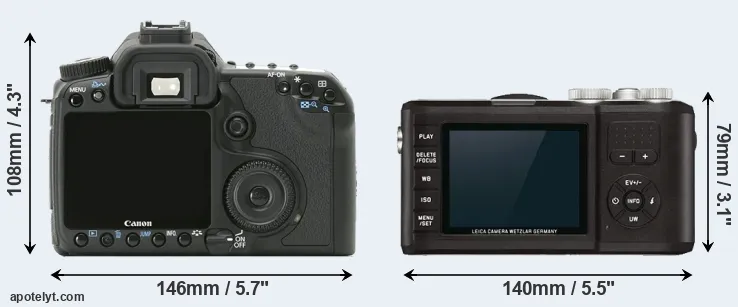 Comparison 40D or X-U Typ 113 rear