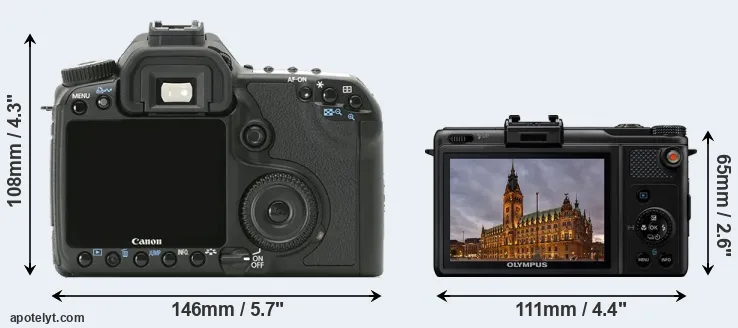 Comparison 40D or XZ-1 rear