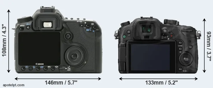 Comparison 40D or GH3 rear