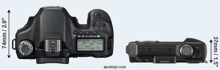 Compare 40D versus TS7 top