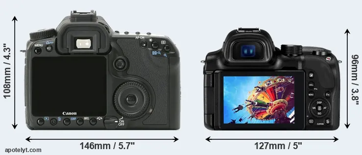 Comparison 40D or NX30 rear