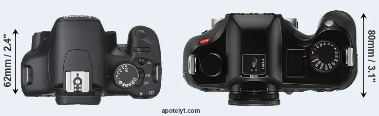Compare 450D versus S Typ 006 top