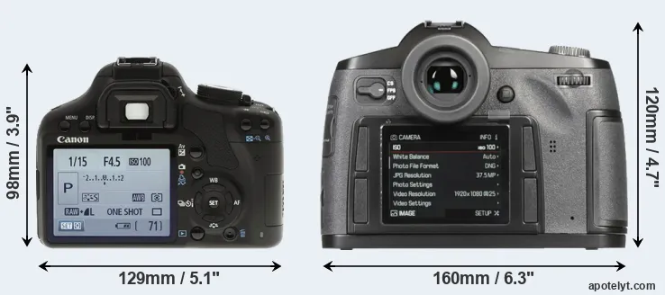 Comparison 500D or S-E Typ 006 rear
