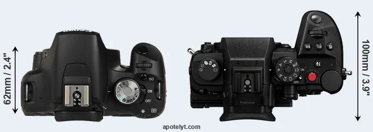 Compare 500D versus GH7 top