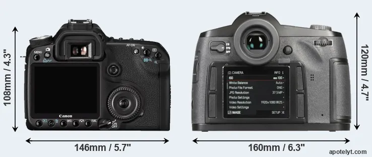 Comparison 50D or S-E Typ 006 rear