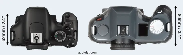 Compare 550D versus S-E Typ 006 top