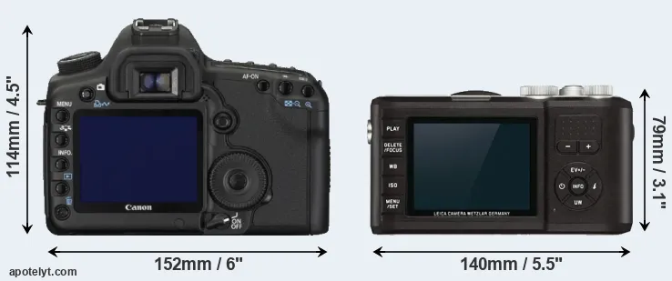 Comparison 5D Mark II or X-U Typ 113 rear