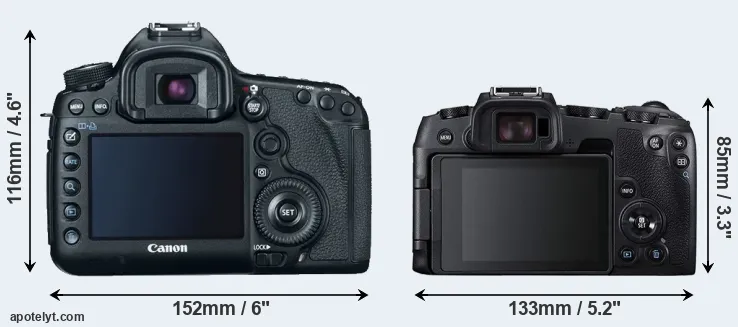 Comparison 5D Mark III or RP rear