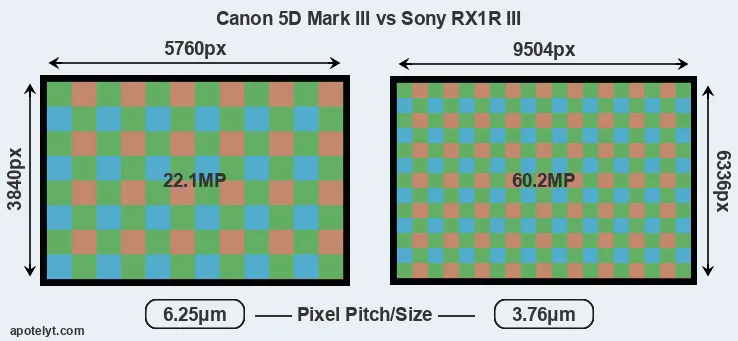 5D Mark III versus RX1R III MP