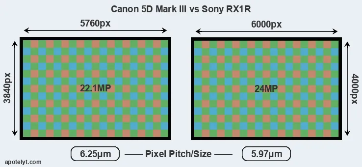 5D Mark III versus RX1R MP