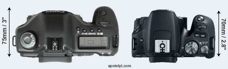 Compare 5D versus SL2 top