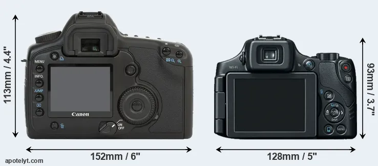 Comparison 5D or SX60 rear