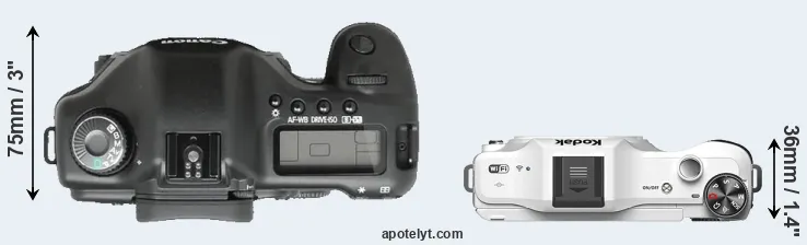 Compare 5D versus S-1 top