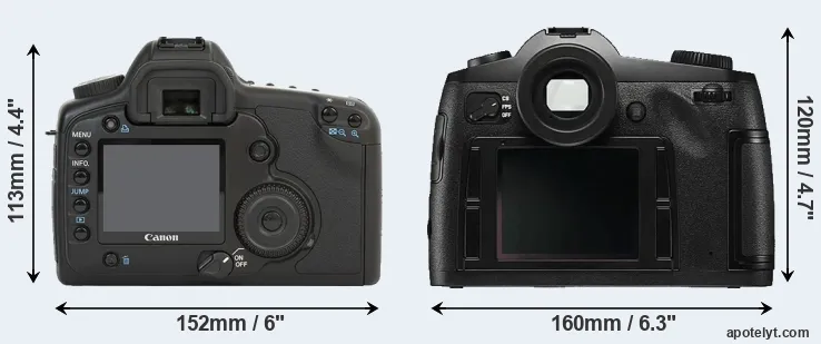 Comparison 5D or S Typ 006 rear