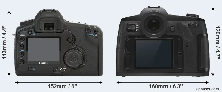 Comparison 5D or S3 rear