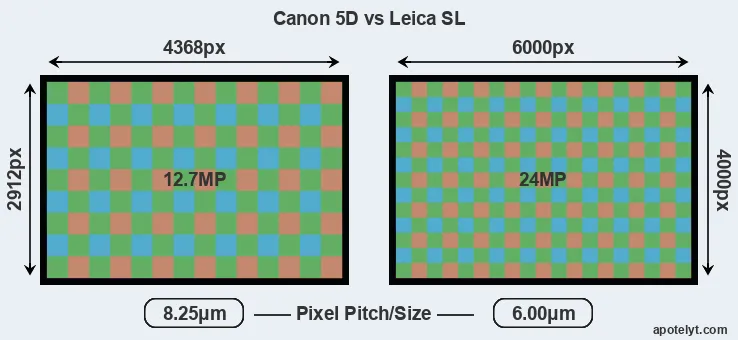 5D versus Leica SL MP