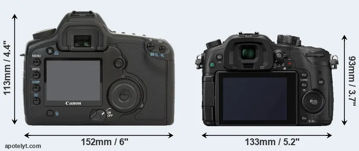 Comparison 5D or GH4 rear