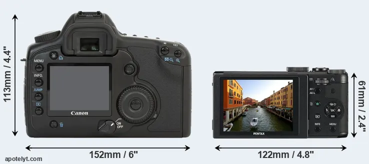 Comparison 5D or MX-1 rear