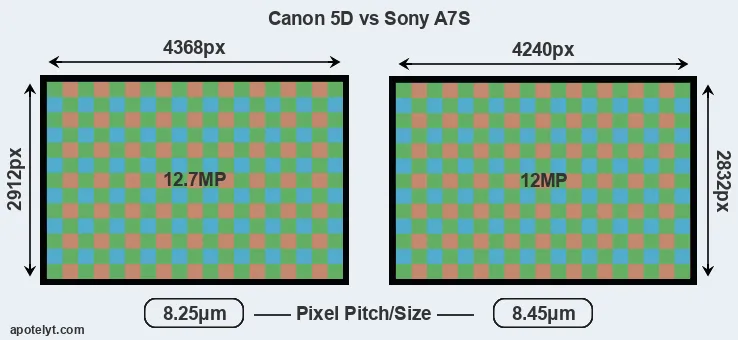 5D versus A7S MP