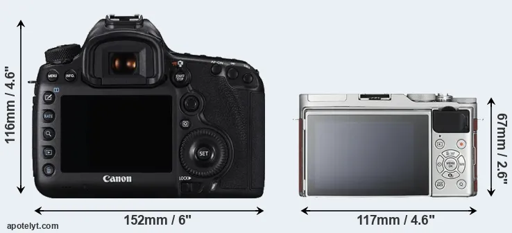 Comparison 5DS R or X-A3 rear