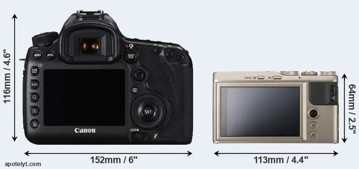 Comparison 5DS R or XF10 rear
