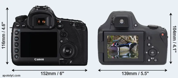 Comparison 5DS R or AZ901 rear