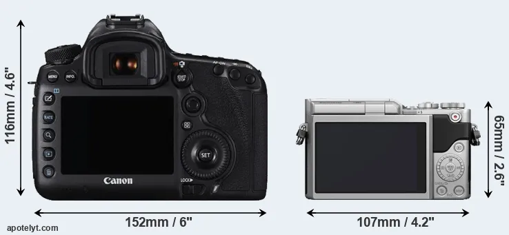 Comparison 5DS R or GX800 rear
