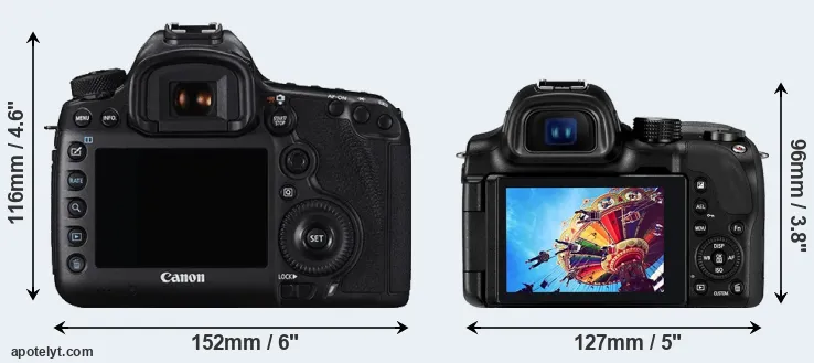 Comparison 5DS R or NX30 rear