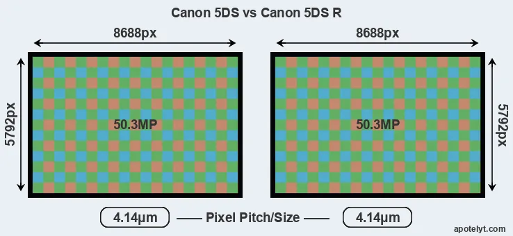 5DS versus 5DS R MP