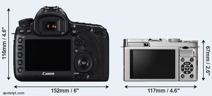 Comparison 5DS or X-A2 rear