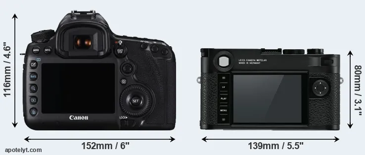 Comparison 5DS or M10 rear