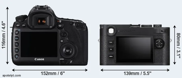 Comparison 5DS or M11 rear