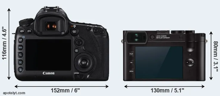 Comparison 5DS or Q2 rear